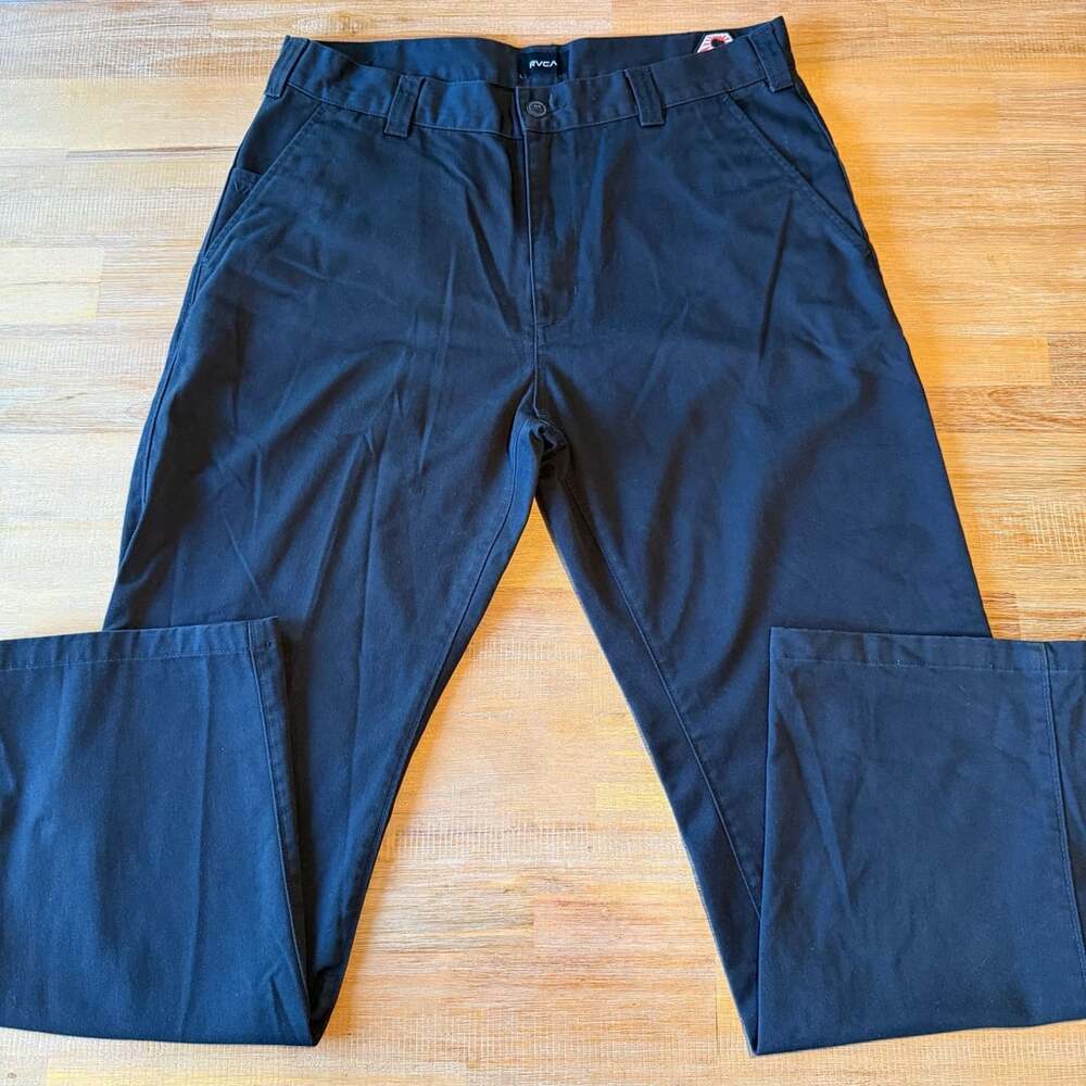 RVCA Black Chino Pants Size 36